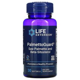 LIFE EXTENSION PalmettoGuard Saw Palmetto with Beta-Sitosterol (Palma sabałowa) 30 Kapsułek żelowych