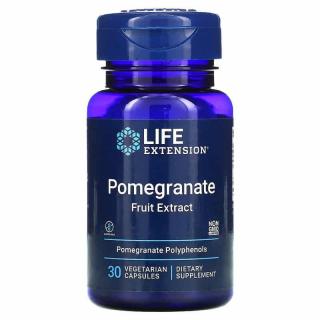 LIFE EXTENSION Pomegranate Fruit Extract (Układ krążenia) 30 Kapsułek wegetariańskich