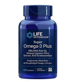 LIFE EXTENSION Super Omega-3 Plus 120 Kapsułek żelowych