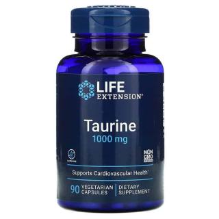 LIFE EXTENSION Taurine (Tauryna) 90 Kapsułek wegetariańskich