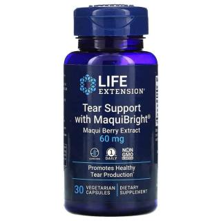 LIFE EXTENSION Tear Support with MaquiBright (Ochrona wzroku) 30 Kapsułek wegetariańskich