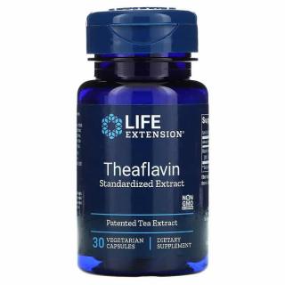 LIFE EXTENSION Theaflavin Standardized Extract (Zdrowie tętnic) 30 Kapsułek wegetariańskich