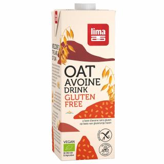 Lima napój owsiany bez dodatku cukrów bezglutenowy bio 1 l