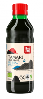 Lima sos sojowy tamari 25 % mniej soli bezglutenowy bio 250 ml