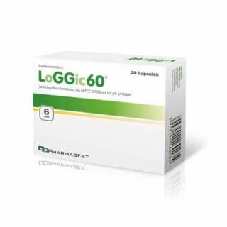 LoGGic 60 Probiotyk - 20 kapsułek