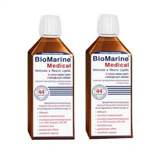 MARINEX BioMarine Medical Immuno Neuro Lipids (EPA, DHA i Omega-3) 2 x 200ml