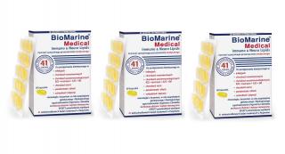 MARINEX BioMarine Medical Immuno Neuro Lipids (EPA, DHA i Omega-3) 3 x 60 Kapsułek