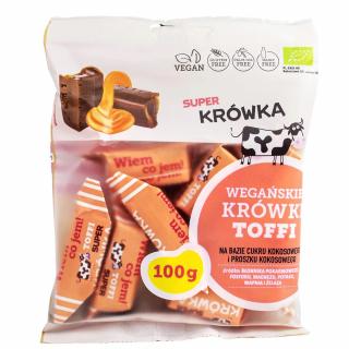 Me gusto krówki o smaku toffi bezmleczne bezglutenowe bio 100 g