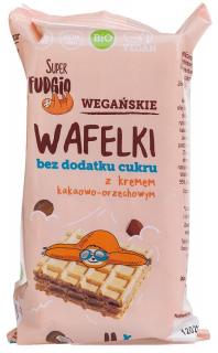 Me gusto wafelki z kremem kakaowo  orzechowym bez dodatku cukrów bio (4 szt.) 120 g
