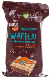Me gusto wafelki z kremem kakaowo  orzechowym słodzone daktylami bio (4 szt.) 120 g