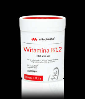 Mito-Pharma Witamina B12 MSE 250ug 120 kapsułek