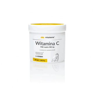 MITOPHARMA Witamina C MSE matrix 500mg (Odporność) 180 Tabletek
