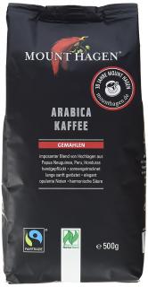 Mount hagen kawa mielona arabica 100 % fair trade bio 500 g