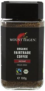 Mount hagen kawa rozpuszczalna arabica/robusta fair trade bio 100 g