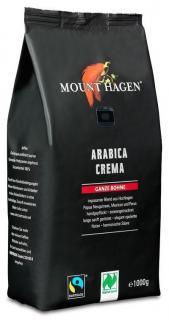 Mount hagen kawa ziarnista arabica 100 % crema fair trade bio 1 kg