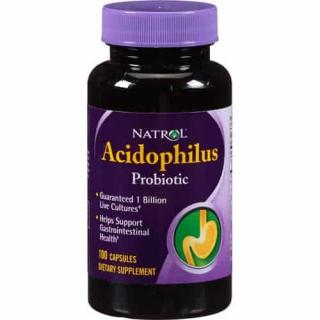 NATROL Acidophilus Probiotic (Probiotyk) - 100 kapsułek