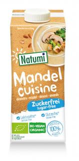 Natumi krem migdałowy do gotowania i pieczenia nie zawiera cukrów bezglutenowy bio 200 ml