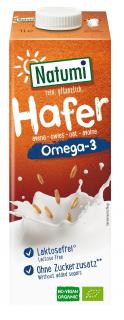 Natumi napój owsiany omega3 bez dodatku cukrów bio 1 l