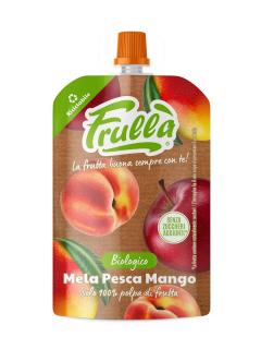 Natura nuova mus jabłko  mango  brzoskwinia bez dodatku cukrów bio 100 g