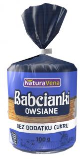 Naturavena babcianki owsiane bez dodatku cukrów 100 g
