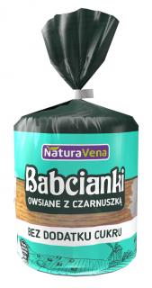 Naturavena babcianki owsiane z czarnuszką bez dodatku cukrów 100 g