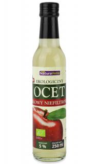 Naturavena ocet jabłkowy 5 % niefiltrowany  bio 250 ml