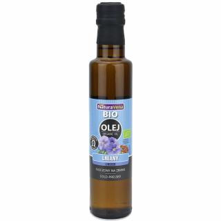 Naturavena olej lniany tłoczony na zimno bio 250 ml