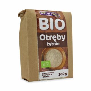 Naturavena otręby żytnie bio 200 g