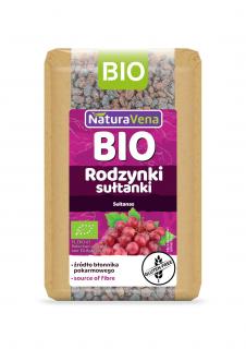 Naturavena rodzynki sułtanki bezglutenowe bio 400 g
