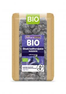 Naturavena śliwki kalifornijskie suszone bezglutenowe bio 400 g
