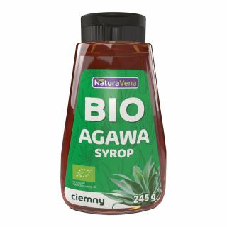 Naturavena syrop z agawy ciemny bio 245 g