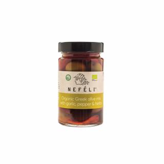 Nefeli oliwki mix bez pestek w zalewie bio 295 g (140 g)