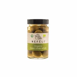 Nefeli oliwki zielone z pestką w zalewie bio 300 g (165 g)