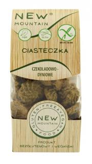 New mountain ciastka owsiano  czekoladowo  dyniowe bezglutenowe 220 g
