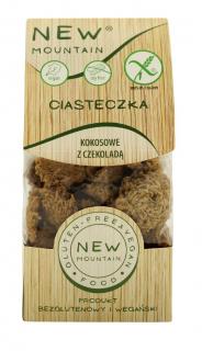 New mountain ciastka owsiano  czekoladowo  kokosowe bezglutenowe 220 g