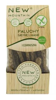New mountain paluchy z siemieniem lnianym i czarnuszką bezglutenowe 200 g