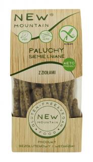 New mountain paluchy z siemieniem lnianym i ziołami bezglutenowe 200 g