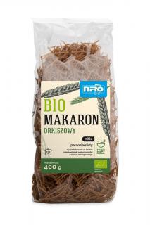 Niro makaron (orkiszowy razowy) nitki bio 400 g