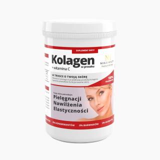 NOBLE HEALTH Kolagen rybi w proszku + Witamina C 100g