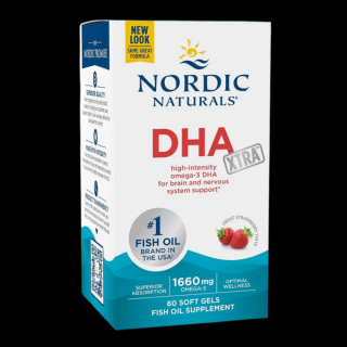 NORDIC NATURALS DHA Xtra 1660mg 60 Softgels