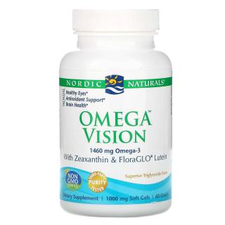 NORDIC NATURALS Omega Vision (Wsparcie wzroku) 60 Kapsułek żelowych