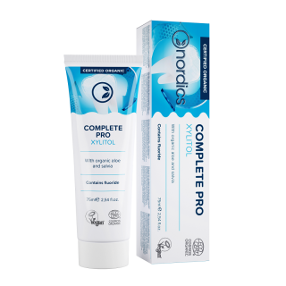 Nordics pasta do zębów complete pro z fluorem eco 75 ml