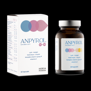 Norsa Pharma Anpyrol KPU/HPU 60 kapsułek