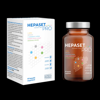 NORSA PHARMA Hepaset PRO (Wsparcie wątroby) 60 Kapsułek