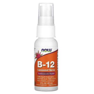 NOW FOODS B-12 Liposomal Spray 1000mcg (Liposomalna Witamina B12) 59ml