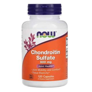 NOW FOODS Chondroitin Sulfate 600mg (Zdrowie stawów) 120 Kapsułek