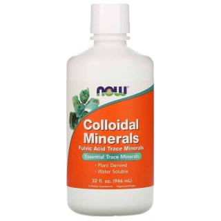 NOW FOODS Colloidal Minerals (Minerały śladowe) 946ml Natural