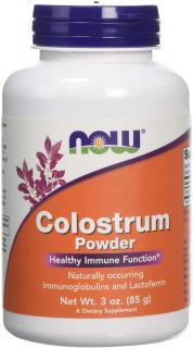 NOW FOODS Colostrum (Colostrum wołowe, Siara bydlęca) 85g