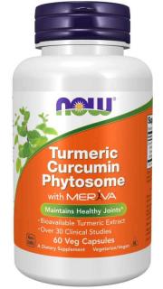 NOW FOODS Curcumin Phytosome (Kurkumina, Zdrowie stawów) 60 Kapsułek wegetariańskich