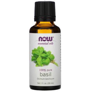 NOW FOODS Essential Oil (Olejek Eteryczny) Bazylia 30ml